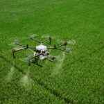 agriculture drone spraying